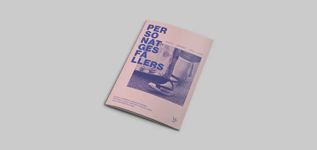 Personatges Fallers - portada del llibret