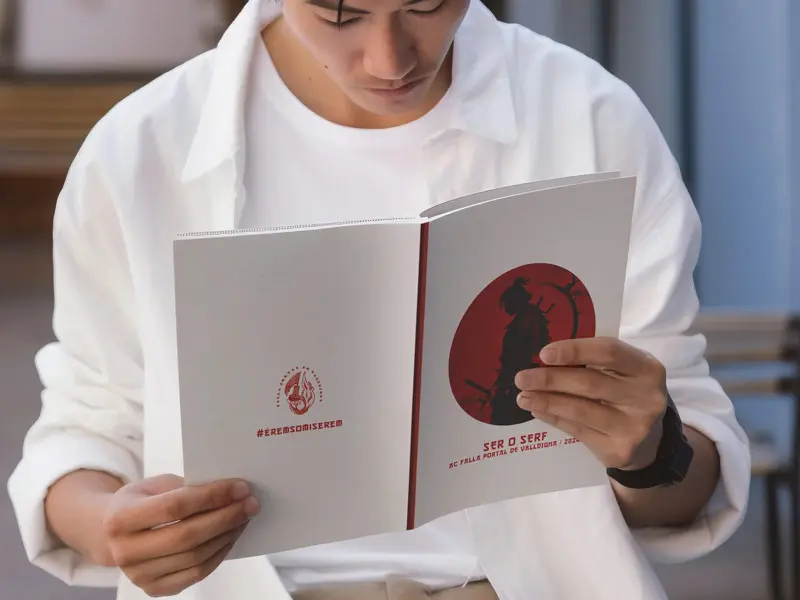 Llibret «Ser o no serf» (2024) — imatge B